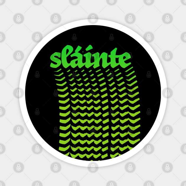 Slainte Rise Magnet by MikeCottoArt